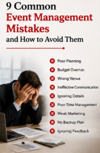 9 common event management mistakes and how to avoid them