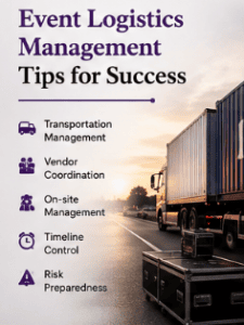 event logistics management tips for success